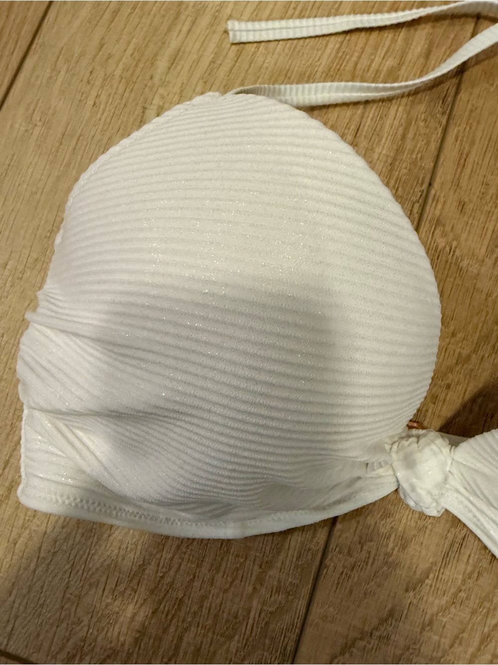 🤍 Shade & Shore White Light Lift Underwire Bikini Top NWT 36C - Picture 3 of 8